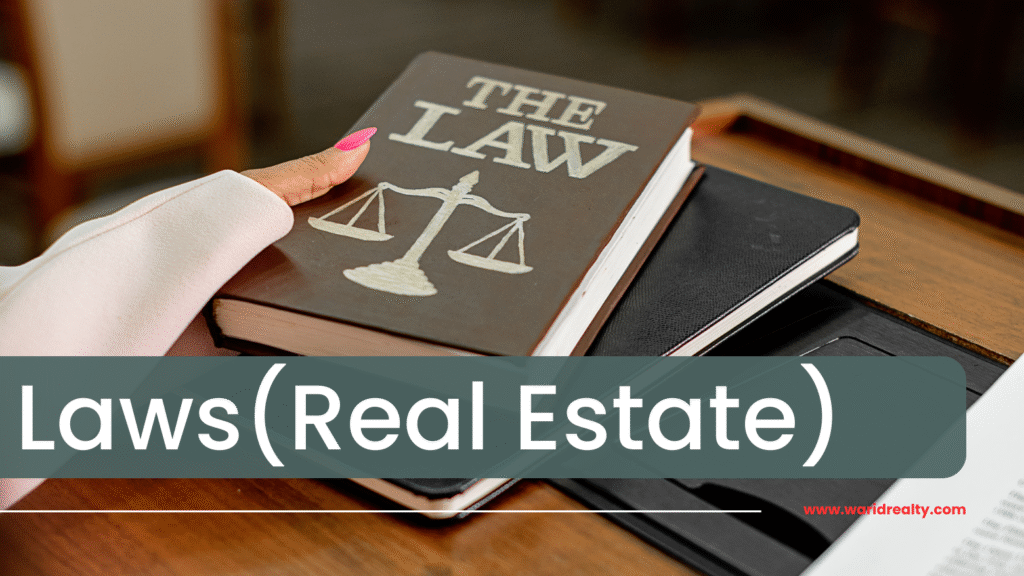 laws for real estate in india