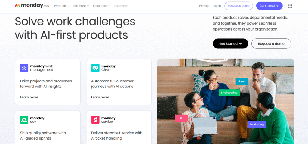 What are the primary advantages of utilizing monday.com?