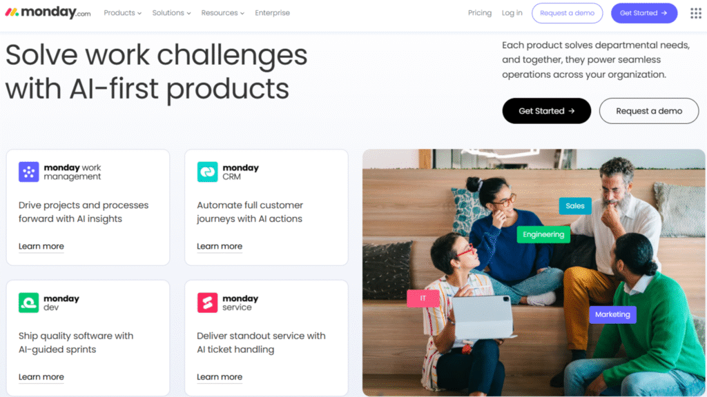 monday.com project management tool