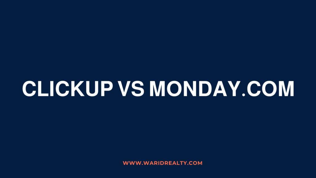 ClickUp vs Monday.com