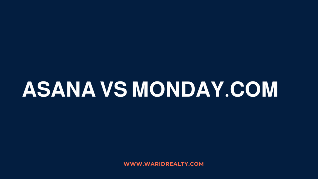 Asana vs. Monday project management