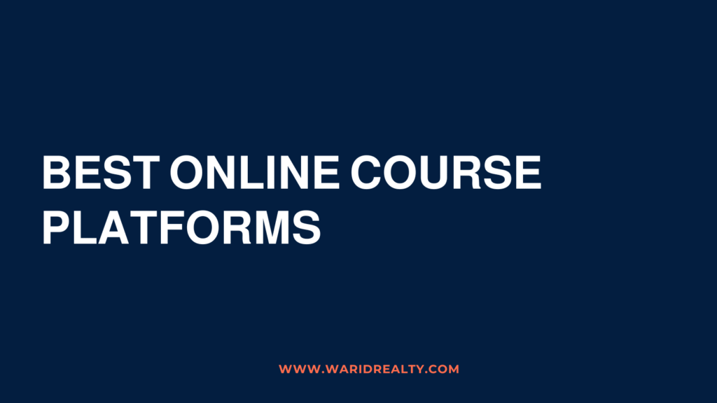 Best Online Course Platforms