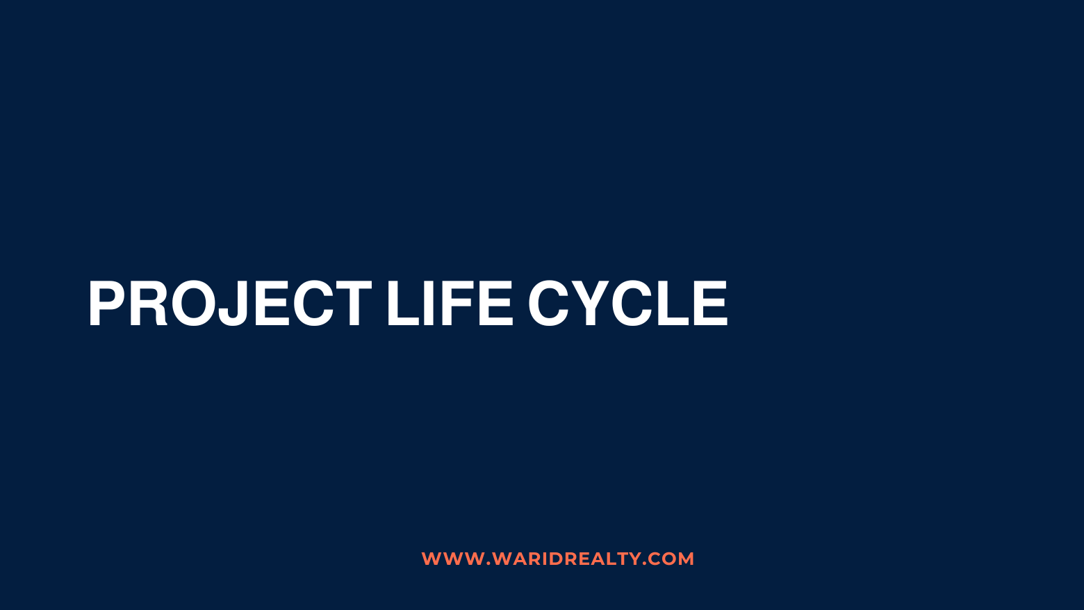 Project life cycle