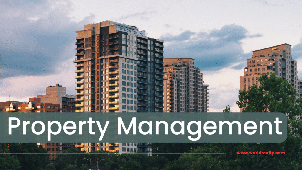 property management, manage real estate