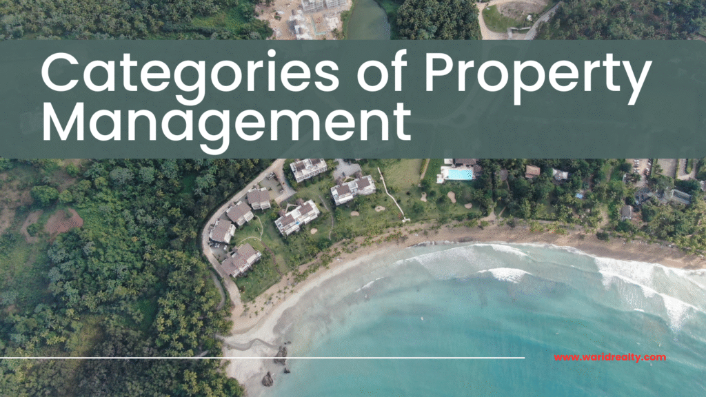 Categories of Property Management