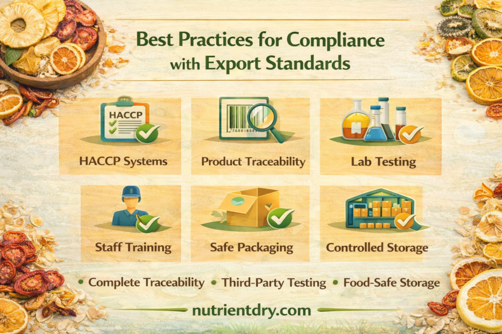 Best Practices for Compliance with Export Standards