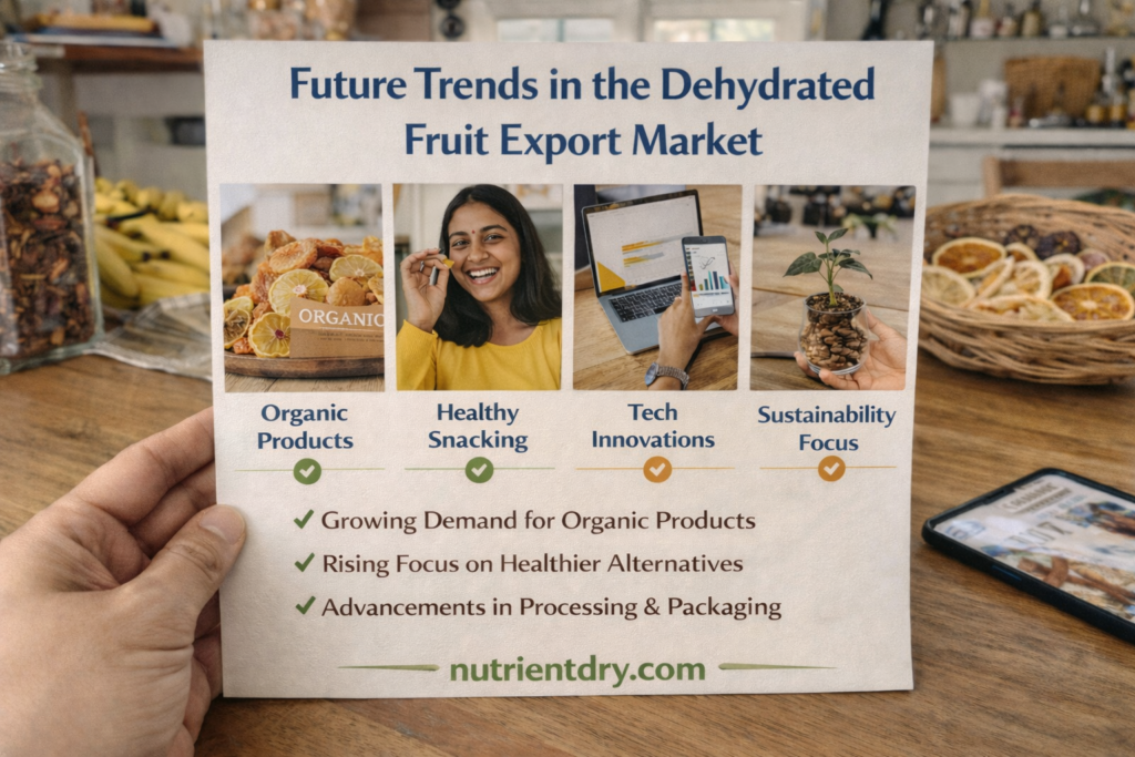 Future Trends in the Dehydrated Fruit Export Market