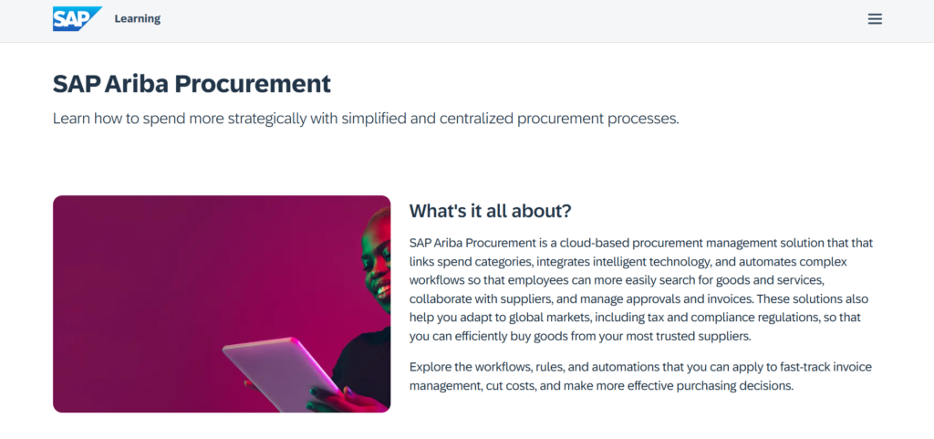 SAP Ariba procurement