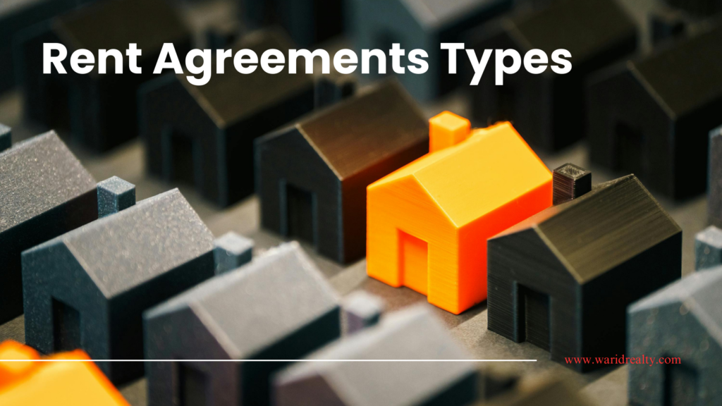 Rent Agreements types