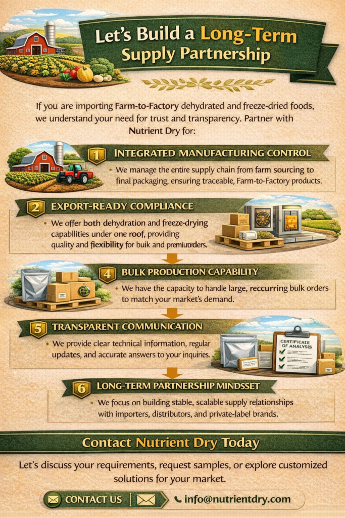 Let’s Build a Long-Term Supply Partnership