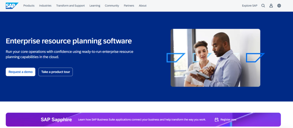 SAP ERP enterprise resource planning
