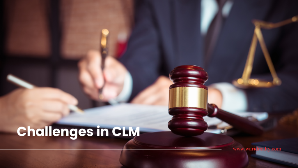 Challenges in Contract Lifecycle Management (CLM)