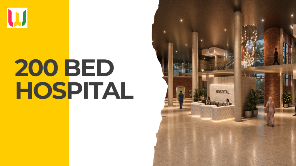 200 bed hospital design