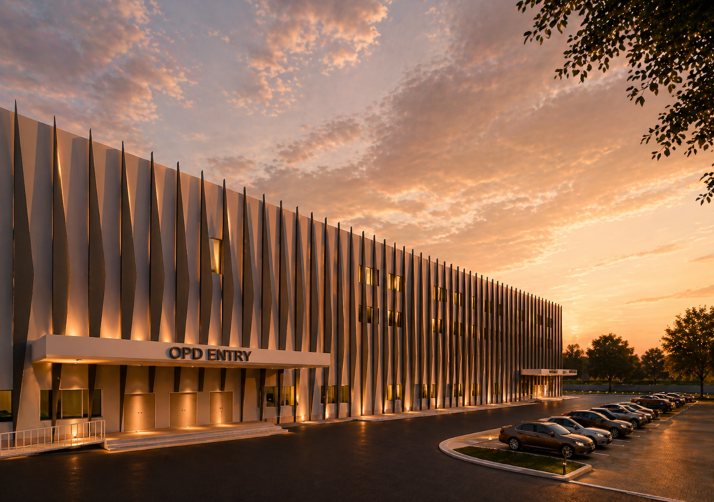 hospital rendered 