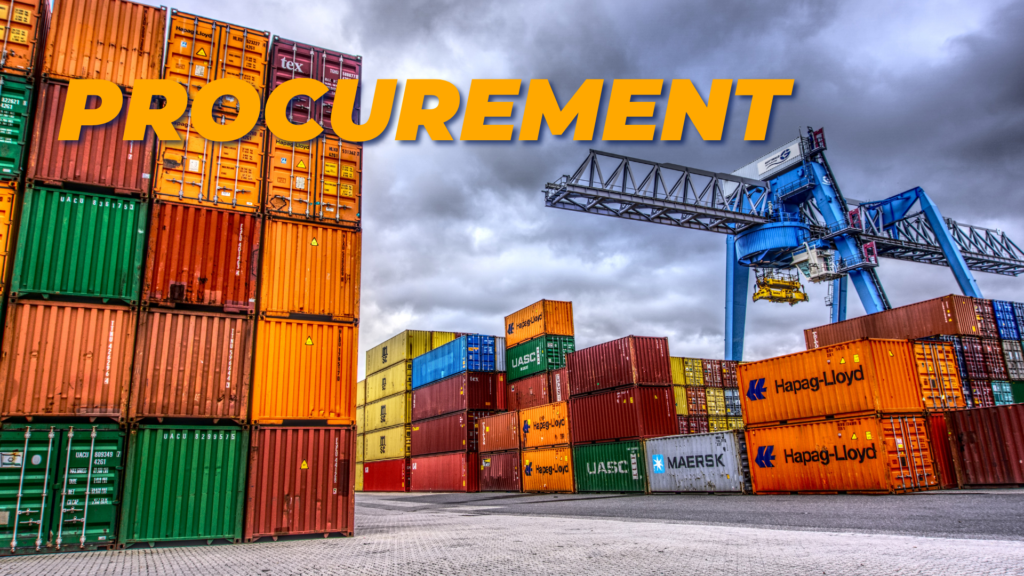 Procurement, Supply Chain